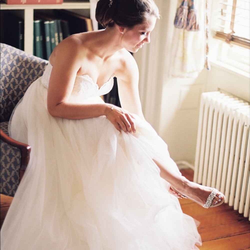 Butter Oyster Bed D’Orsays - Wedding Shoes - See all photos! - Picture 2 of 11
